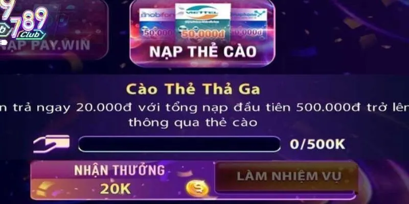 Khuyến mãi hoàn trả hàng ngày và hàng tuần
